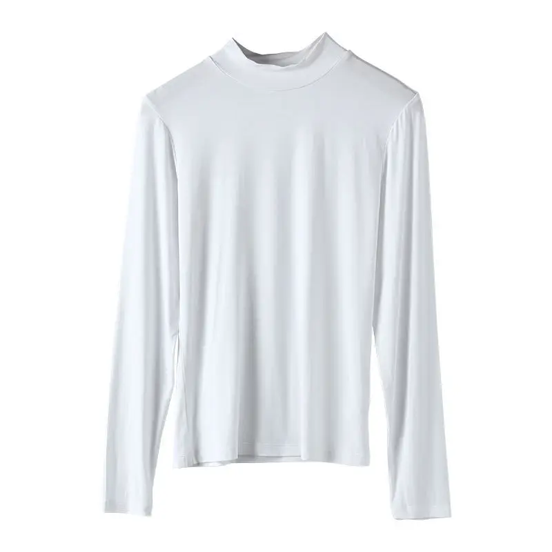 Women's Black Long Sleeve Top with White Pants Set - Image 2