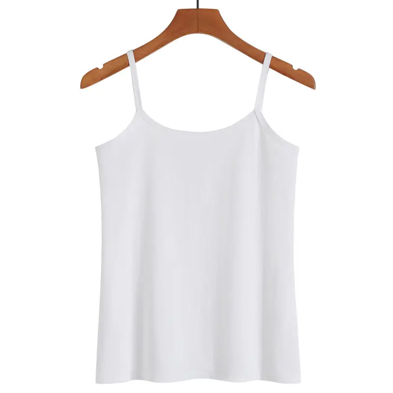 Women's Grey Cotton Sleeveless Camisole Small - Image 30
