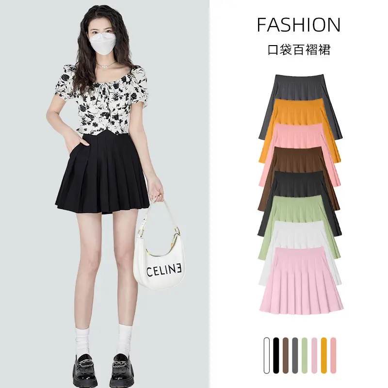 Women's Overskirt Pleated Summer 2022 - Image 8