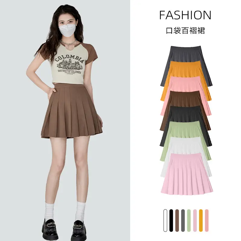 Women's Overskirt Pleated Summer 2022 - Image 9