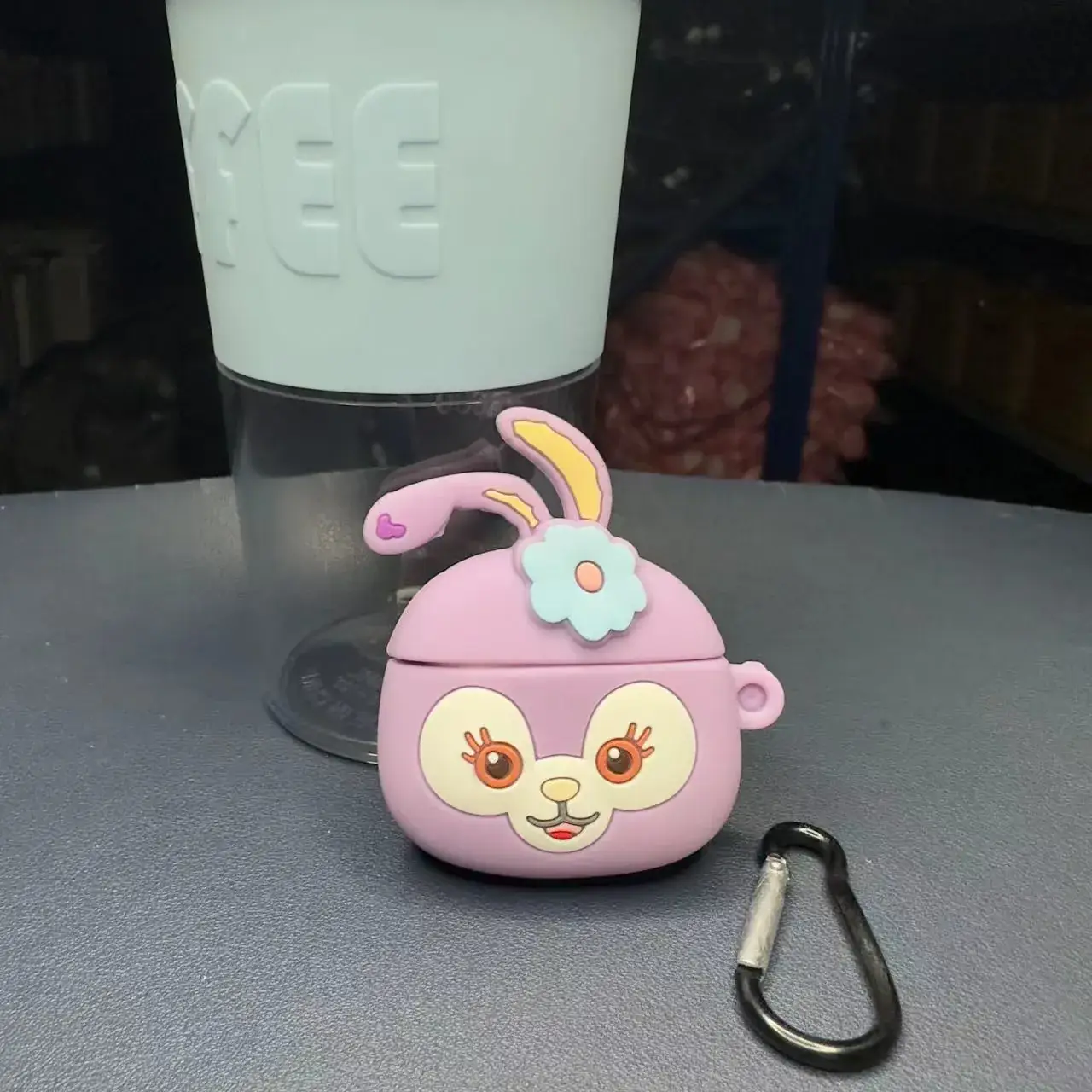 Cat Design Bluetooth Headphone Cover White Anti-Fall — feature 24