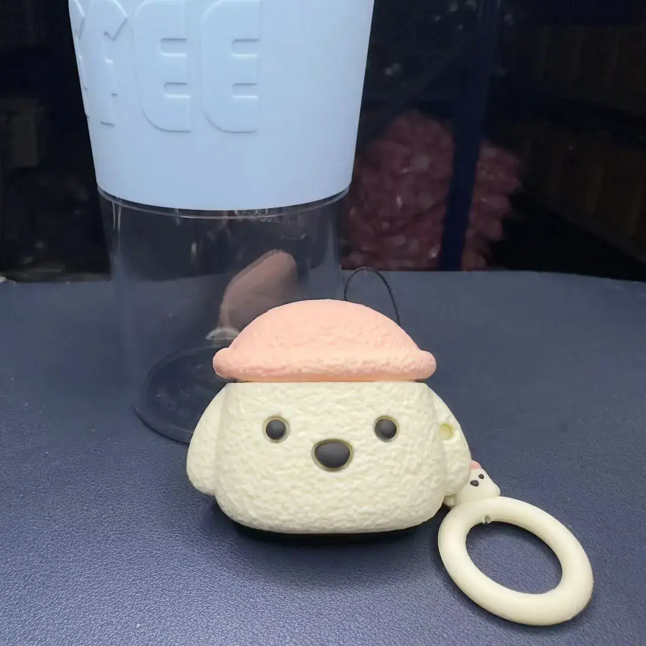 Cat Design Bluetooth Headphone Cover White Anti-Fall — feature 28