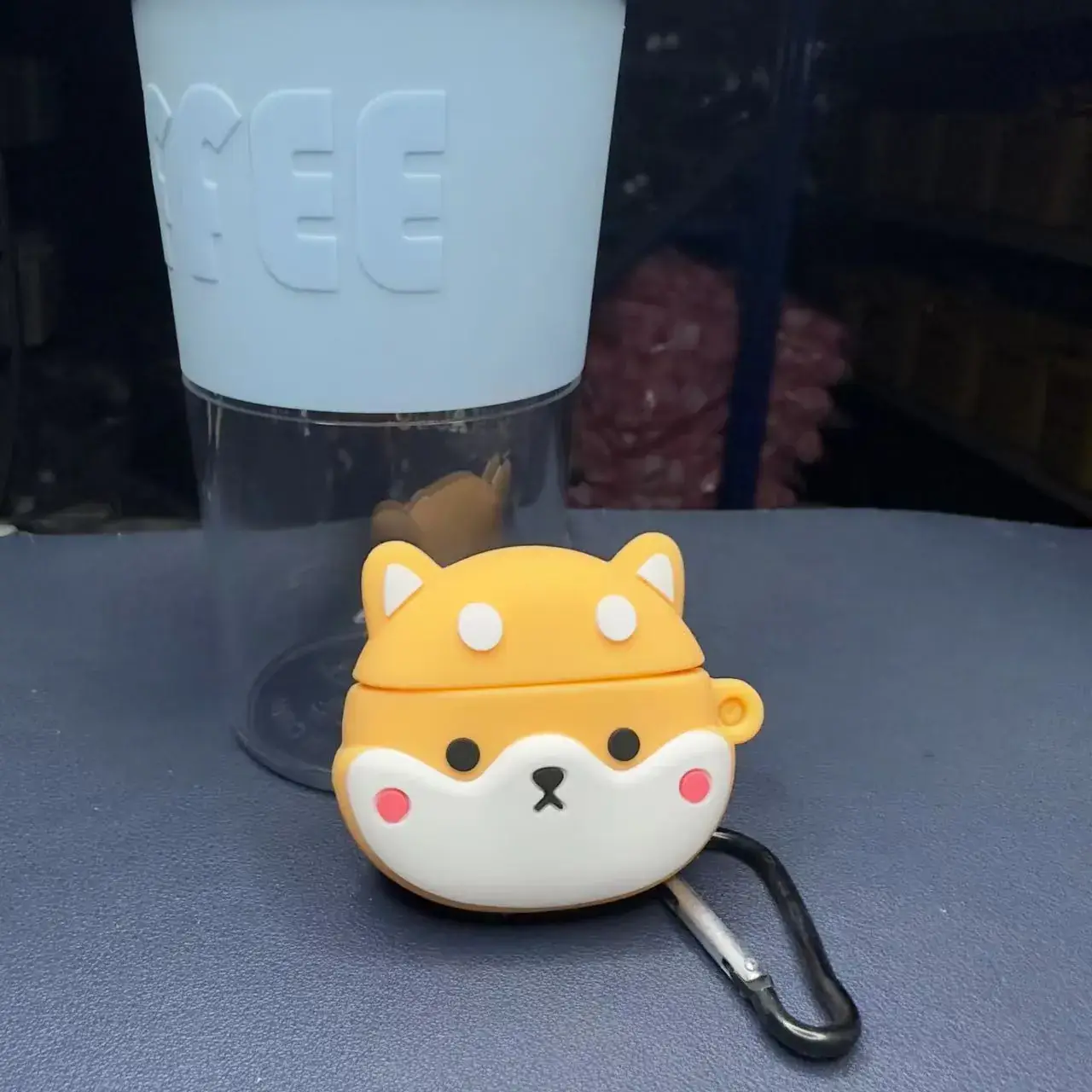 Cat Design Bluetooth Headphone Cover White Anti-Fall — feature 9