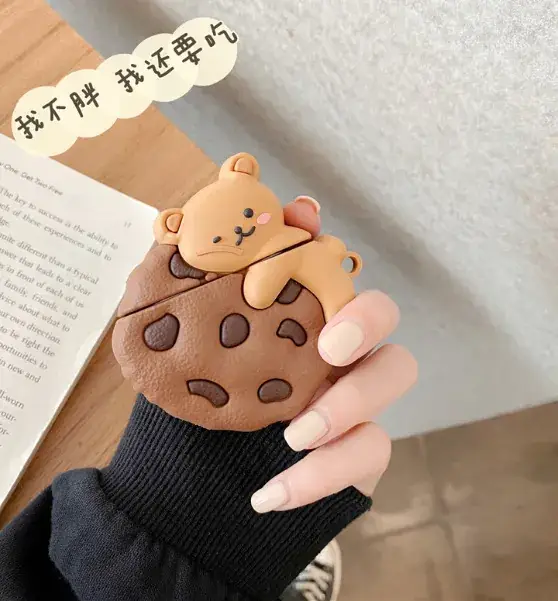 Cat Design Bluetooth Headphone Cover White Anti-Fall - Image 10