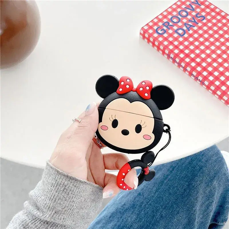 Cat Design Bluetooth Headphone Cover White Anti-Fall - Image 15