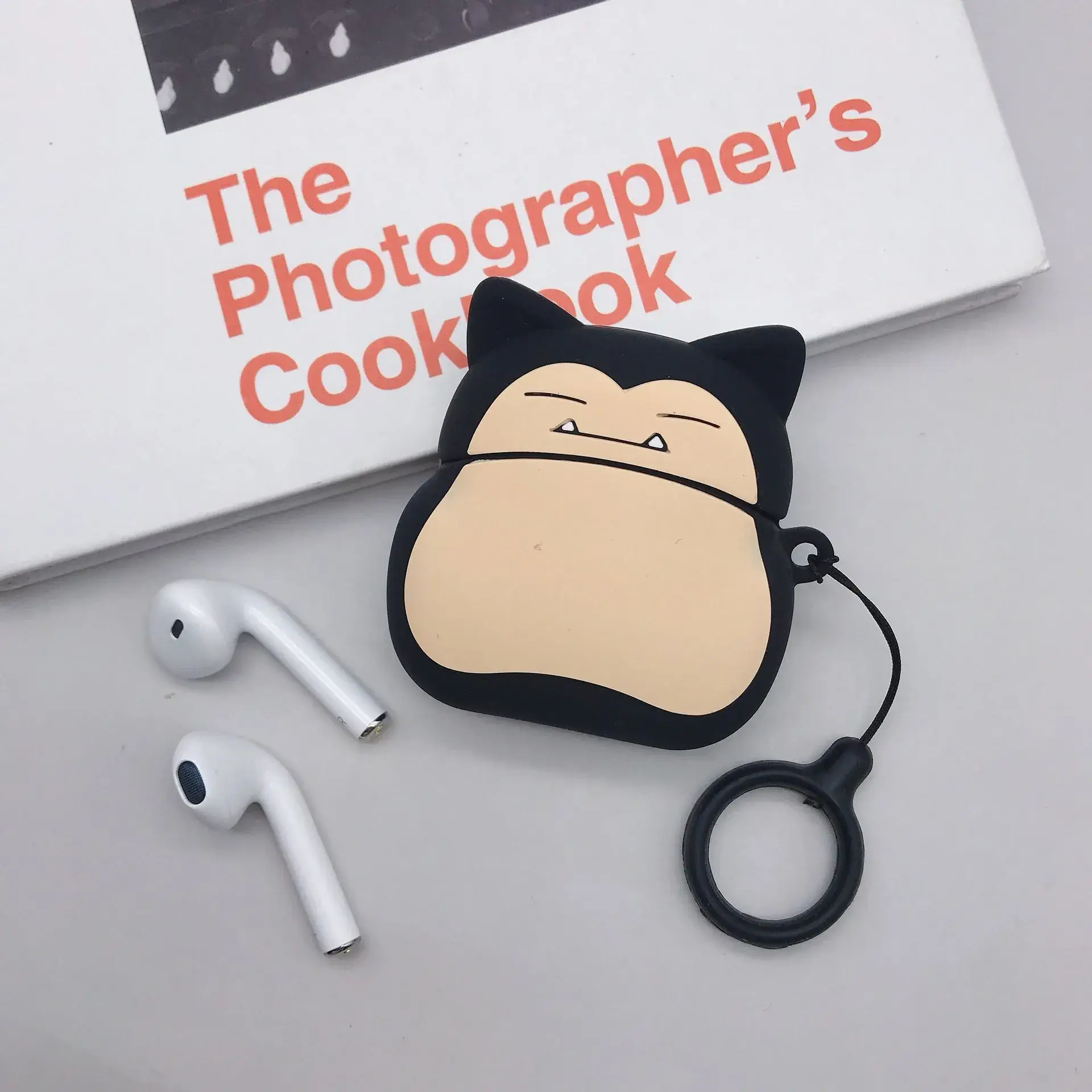 Cat Design Bluetooth Headphone Cover White Anti-Fall - Image 20