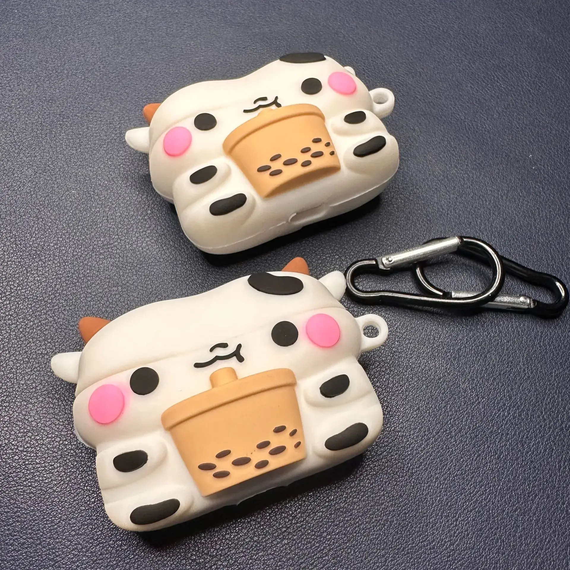 Cat Design Bluetooth Headphone Cover White Anti-Fall - Image 23