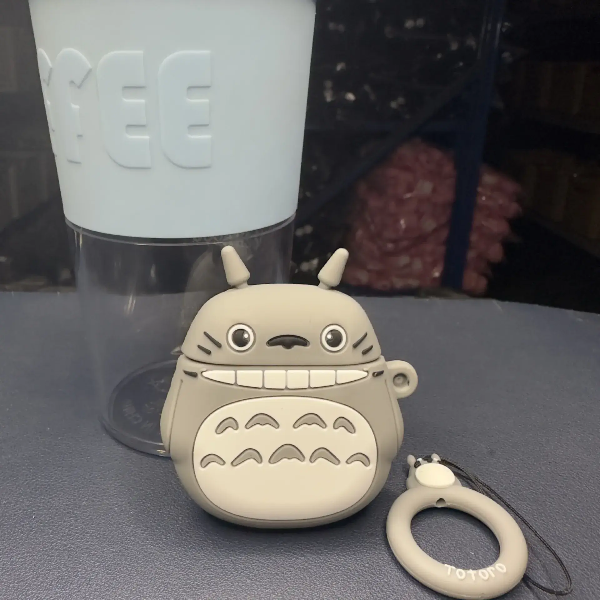 Cat Design Bluetooth Headphone Cover White Anti-Fall - Image 24