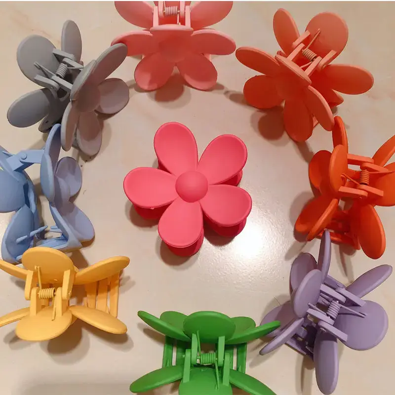 Flower Hair Clip Women's 2022 New Shark Hair Clip - Image 9