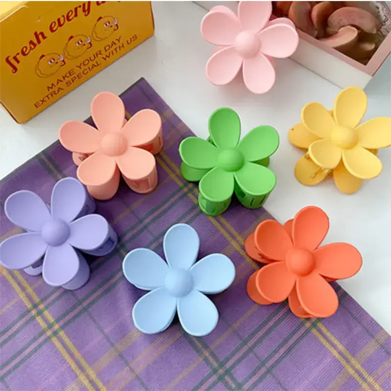 Flower Hair Clip Women's 2022 New Shark Hair Clip - Image 11