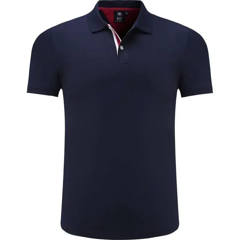 Men Yellow Polo Shirt with Embroidered Design - Image 16