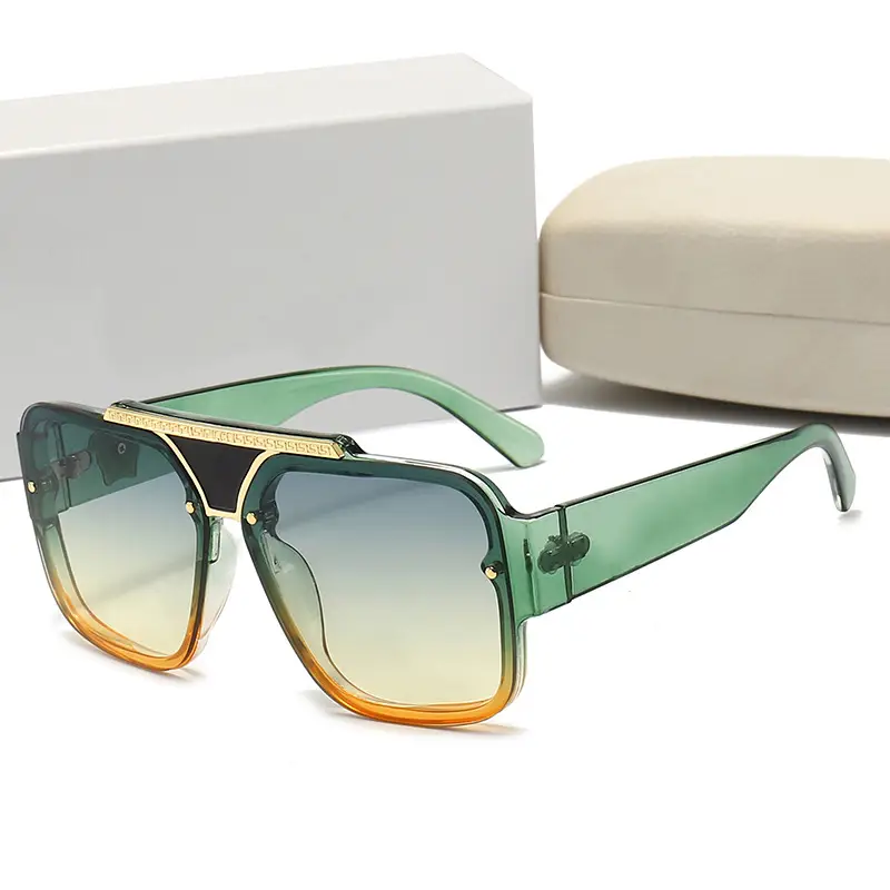 New Men's Black Gold Sunglasses Travel Driving Holiday