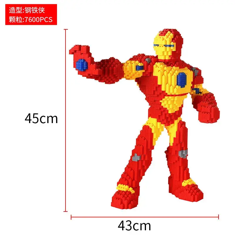 CLS Chaolesen Particle Building Blocks Linabel for Boys Girls 38cm - Image 57