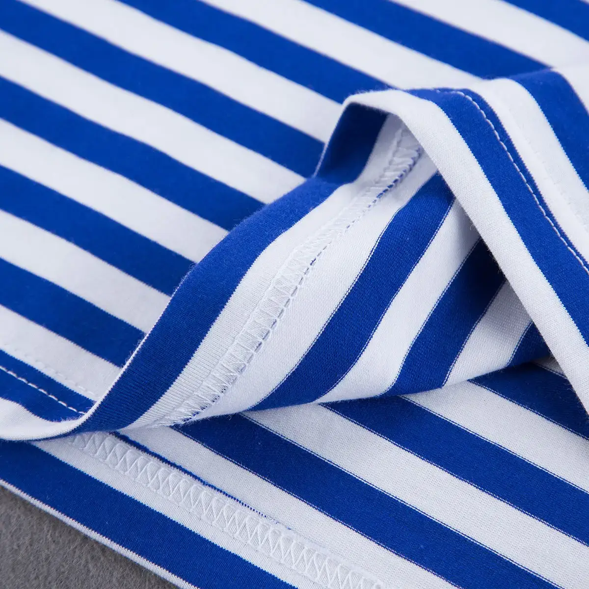 2025 Summer Striped T-Shirt Large Size Group Purchase - Image 7