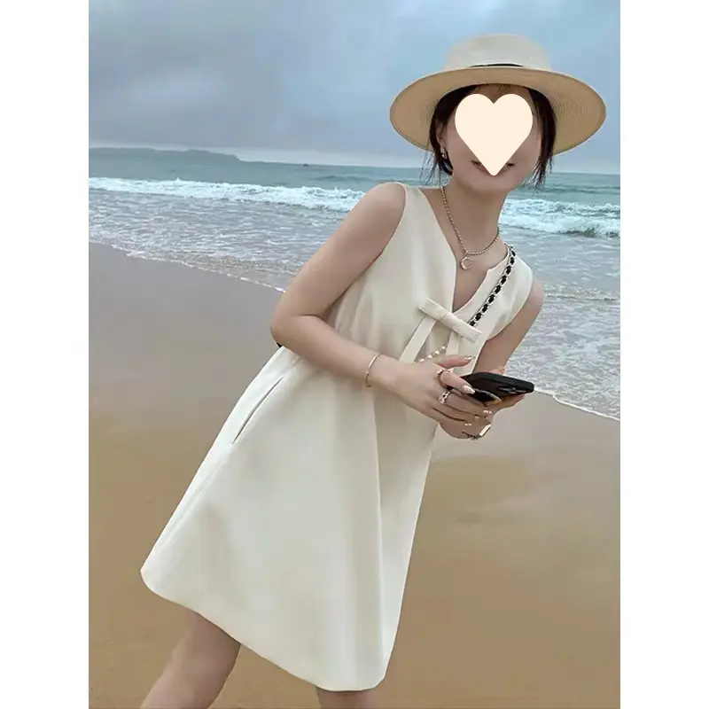 Women's Black Sleeveless Summer Dress 2025 - Image 9