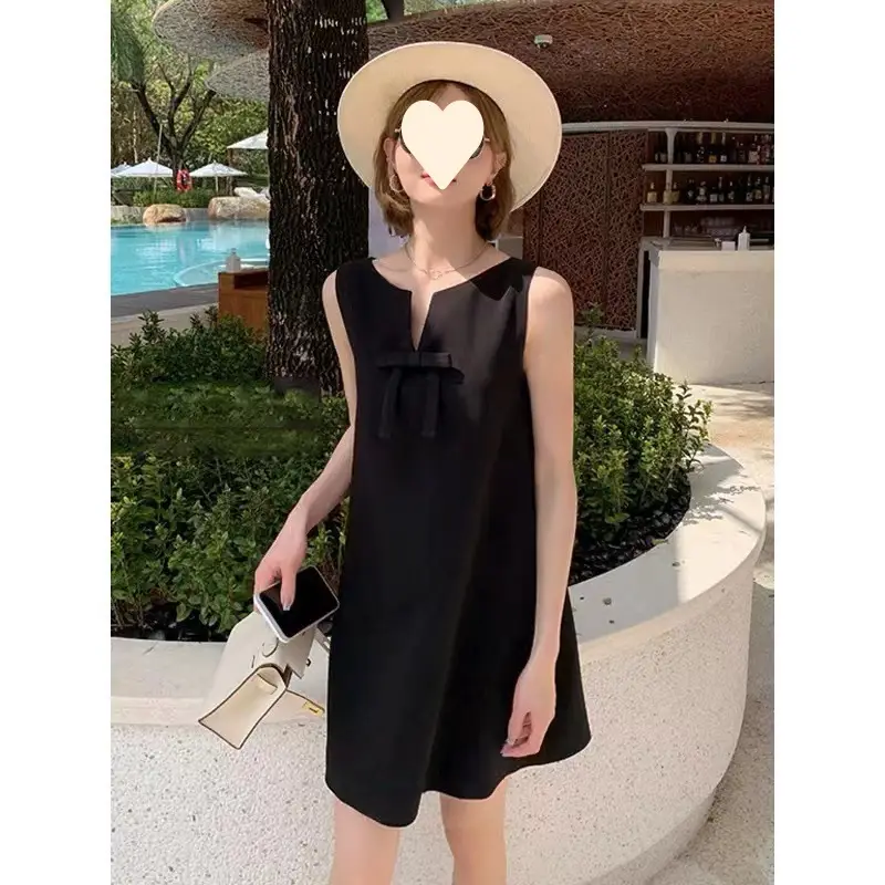 Women's Black Sleeveless Summer Dress 2025 - Image 11