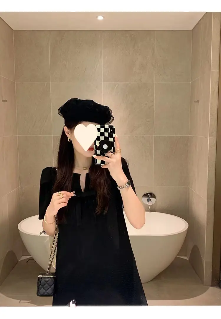 Women's Black Sleeveless Summer Dress 2025 — feature 12