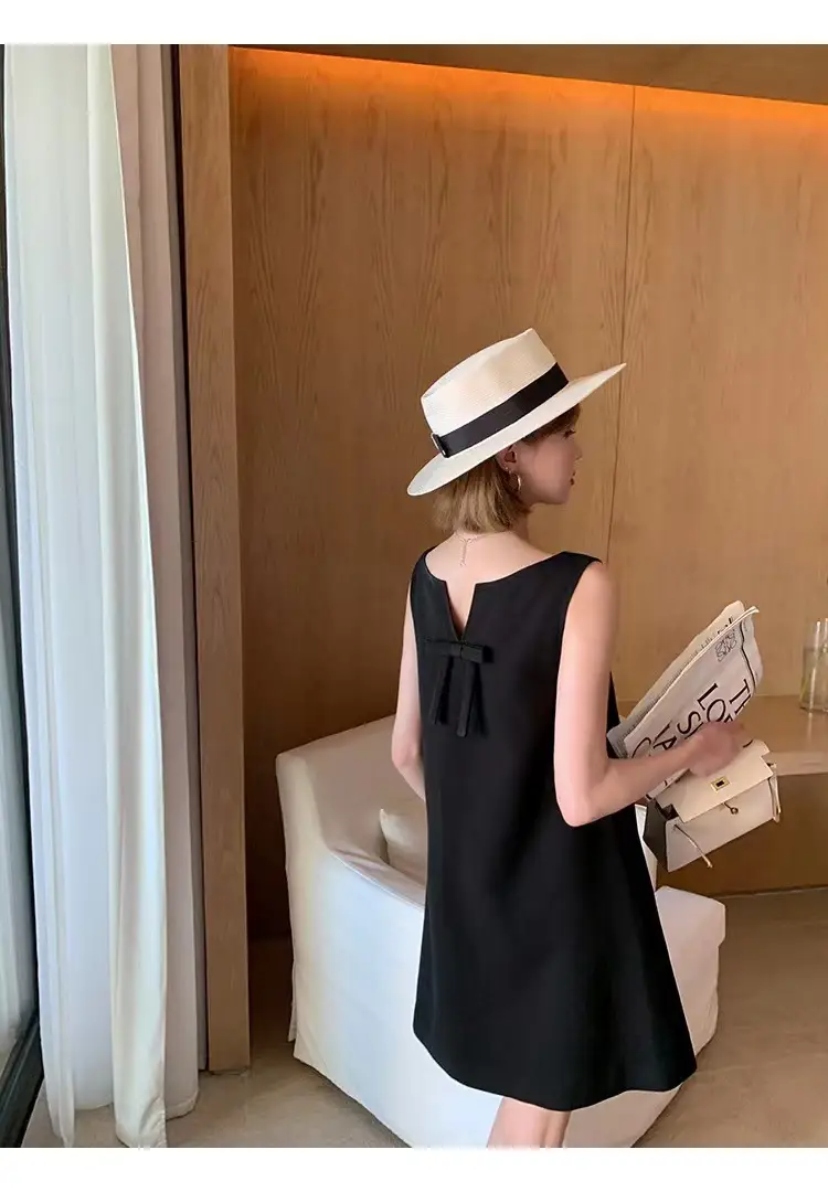 Women's Black Sleeveless Summer Dress 2025 — feature 17