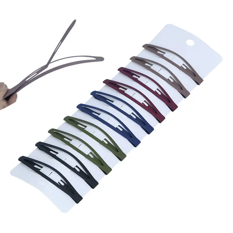 7.5cm Matte BB Clip for Women's Hair - Image 2