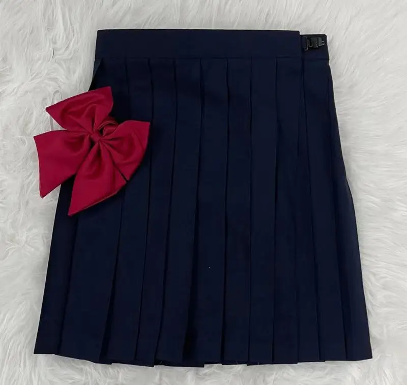 Basic Black Pleated Skirt for Women - Image 9