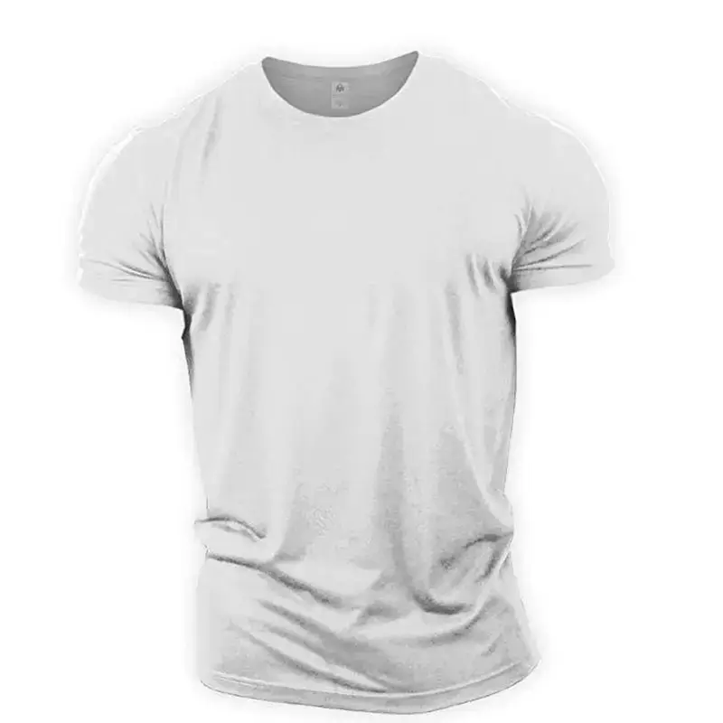 Men Cotton Skull Graphic T-Shirt Black Large - Image 11