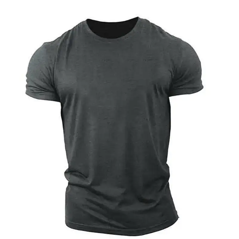 Men Cotton Skull Graphic T-Shirt Black Large - Image 17