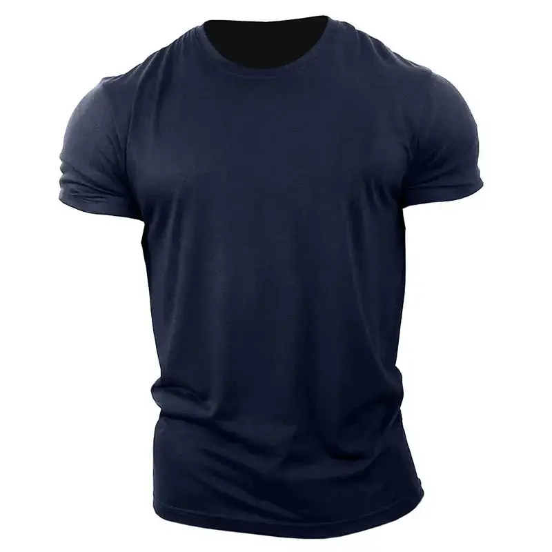 Men Cotton Skull Graphic T-Shirt Black Large - Image 19