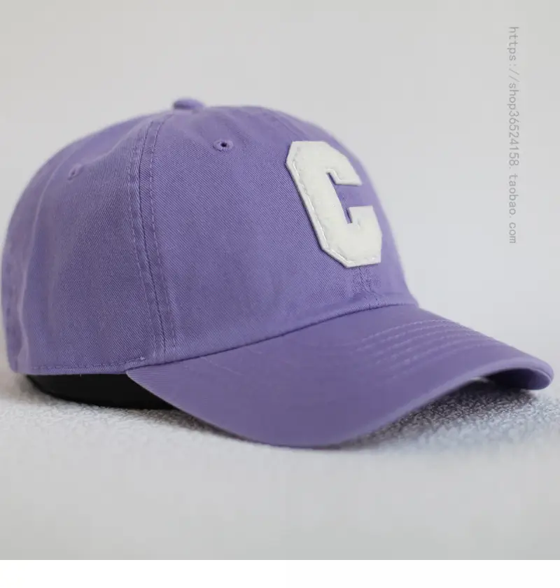 Men's Beige Cotton Cap with White C Logo — feature 17
