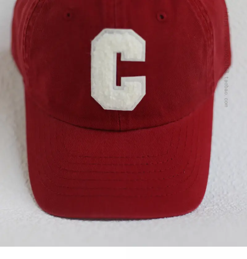 Men's Beige Cotton Cap with White C Logo — feature 22