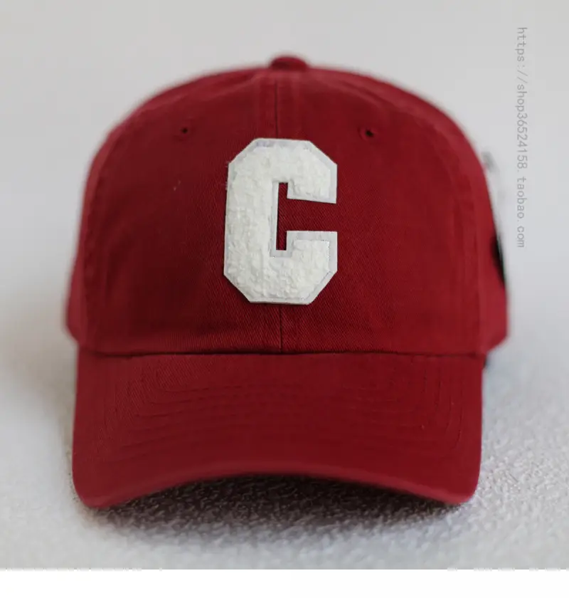 Men's Beige Cotton Cap with White C Logo - Image 12