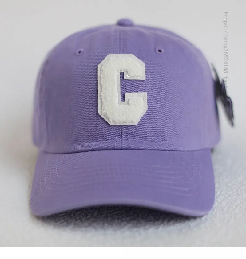Men's Beige Cotton Cap with White C Logo - Image 13