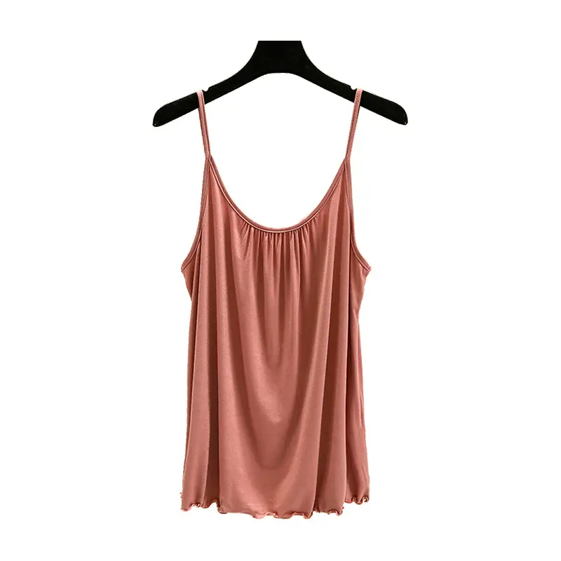 White Loose Strap Top Vest for Women Summer - Image 12