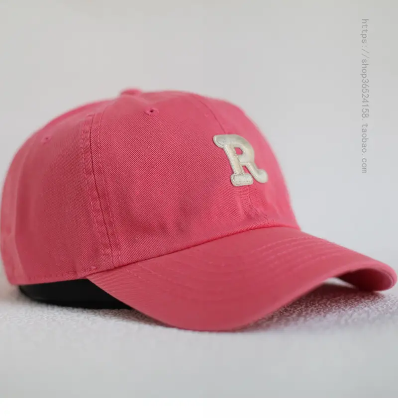 Women's Beige R Logo Baseball Cap — feature 14