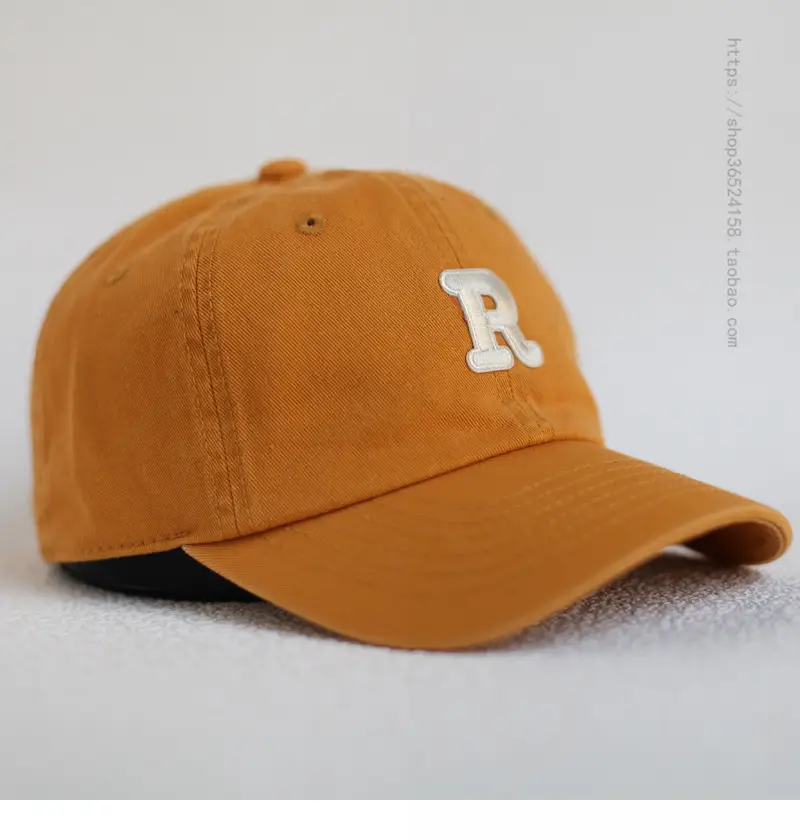 Women's Beige R Logo Baseball Cap — feature 2
