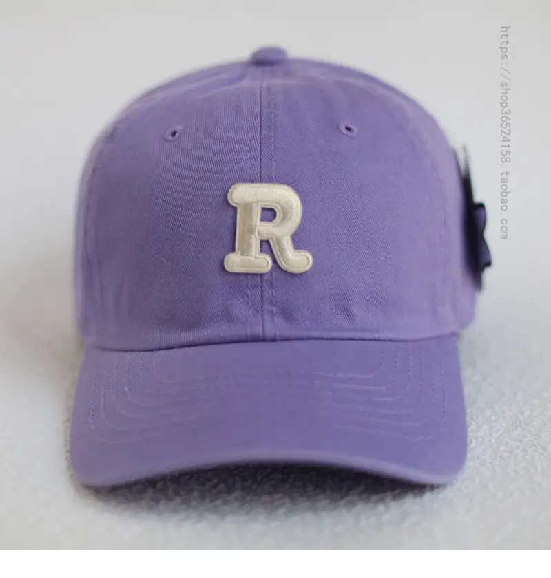 Women's Beige R Logo Baseball Cap — feature 6