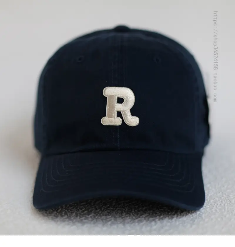 Women's Beige R Logo Baseball Cap — feature 9