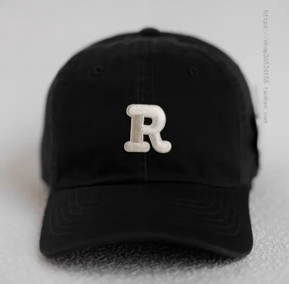 Women's Beige R Logo Baseball Cap - Image 12