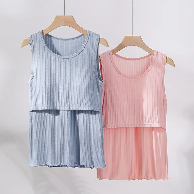 Pink Sleeveless Maternity Vest Large 90kg - Image 12
