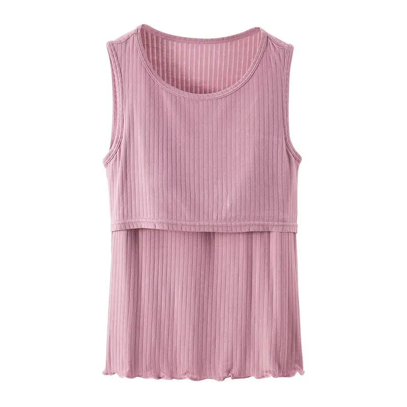 Pink Sleeveless Maternity Vest Large 90kg - Image 14