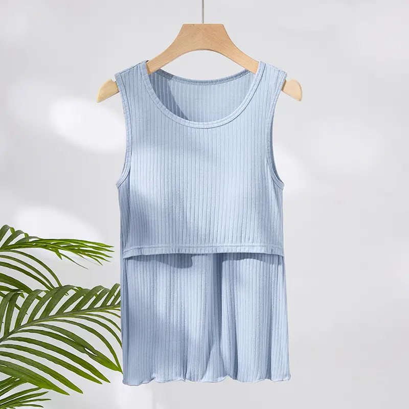 Pink Sleeveless Maternity Vest Large 90kg - Image 4