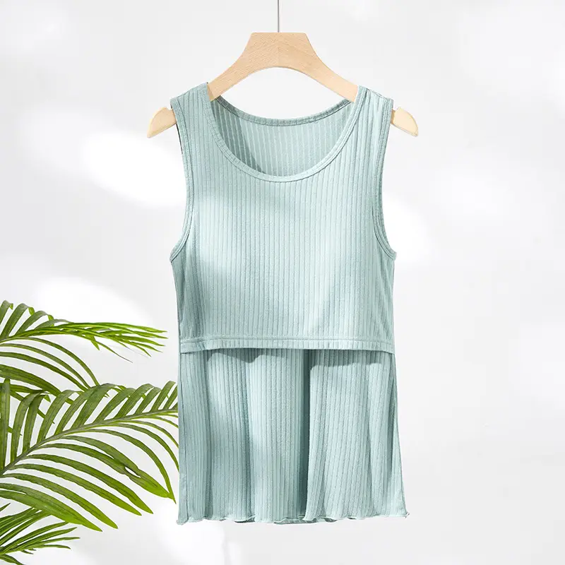 Pink Sleeveless Maternity Vest Large 90kg - Image 5
