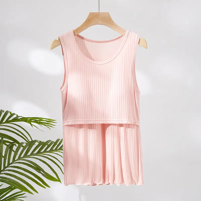 Pink Sleeveless Maternity Vest Large 90kg - Image 8