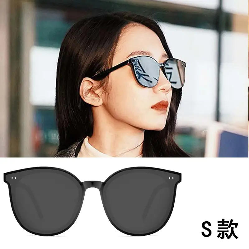 Women UV400 Polarized Sunglasses Black