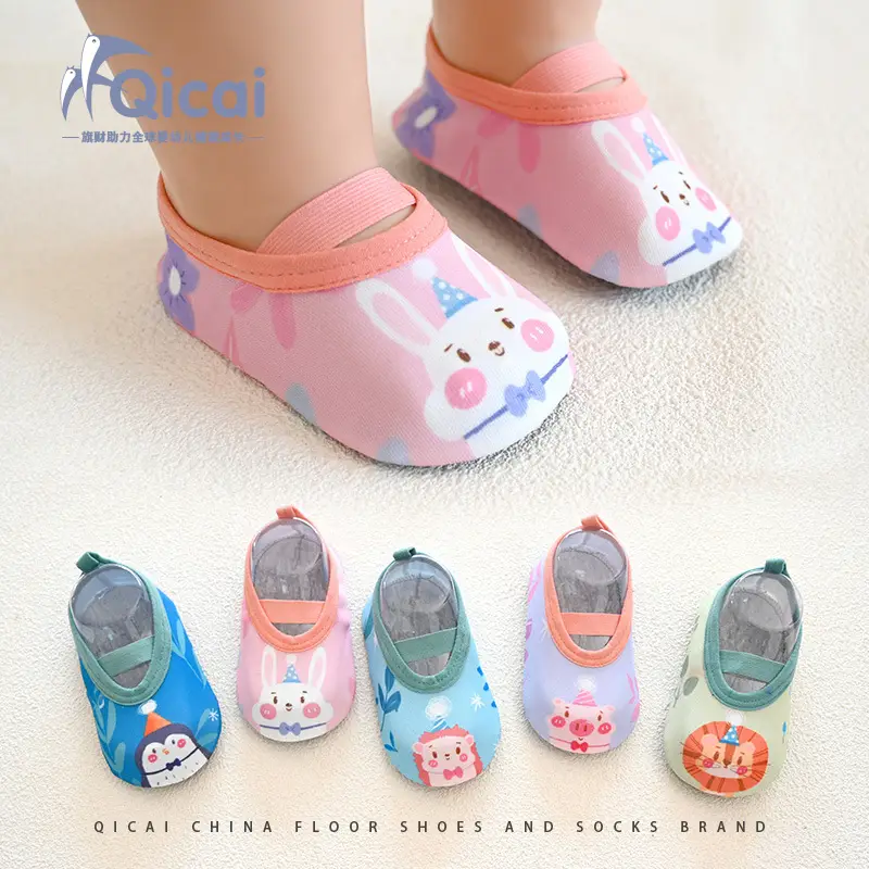 Blue Penguin Baby Socks for Toddler Non-Slip Floor - Image 8