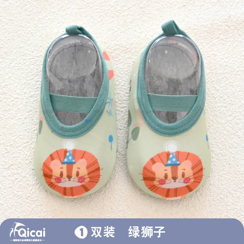 Blue Penguin Baby Socks for Toddler Non-Slip Floor