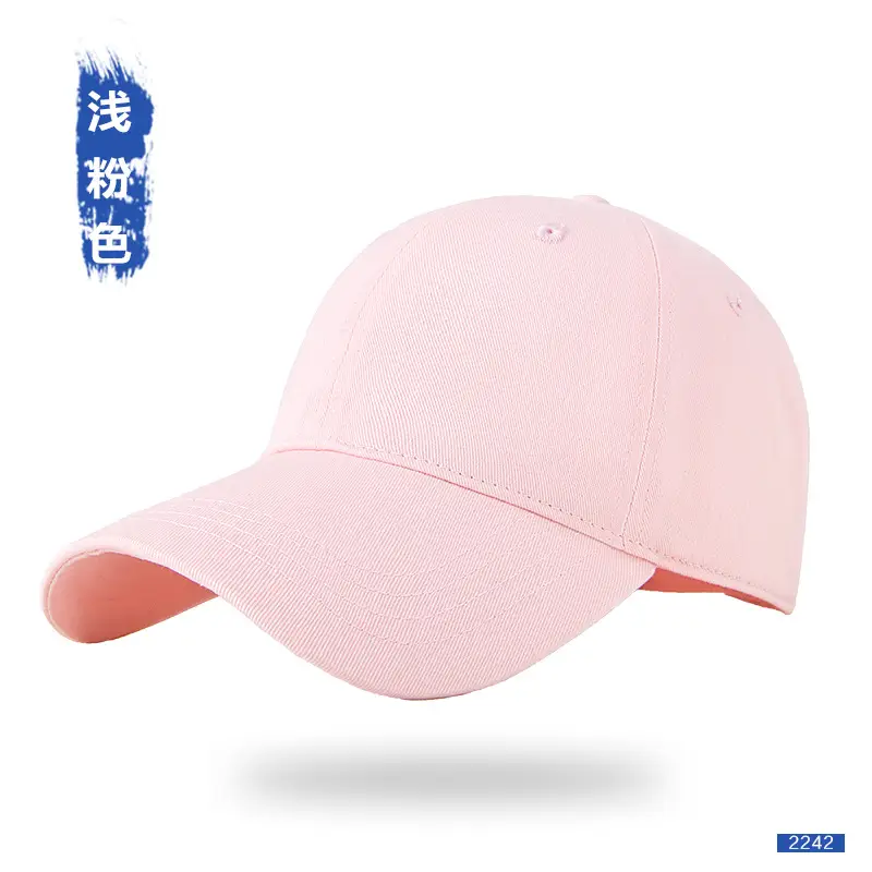 Spring Summer Baseball Caps Customizable Logo Men