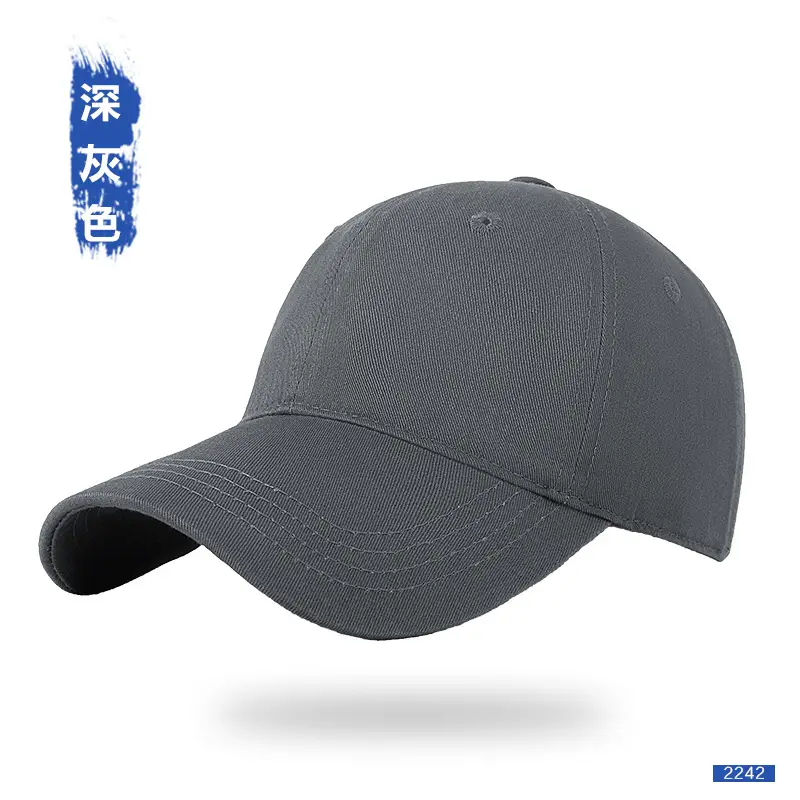 Spring Summer Baseball Caps Customizable Logo Men