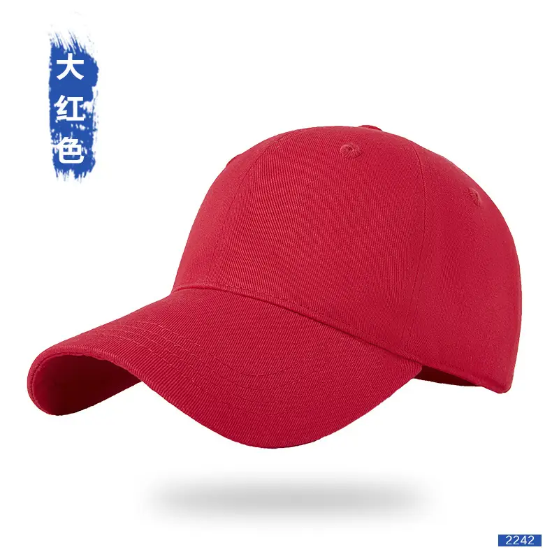 Spring Summer Baseball Caps Customizable Logo Men