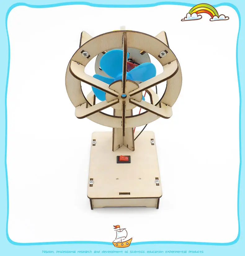 Electric Shaking Fan for Kids Science Experiment — feature 11