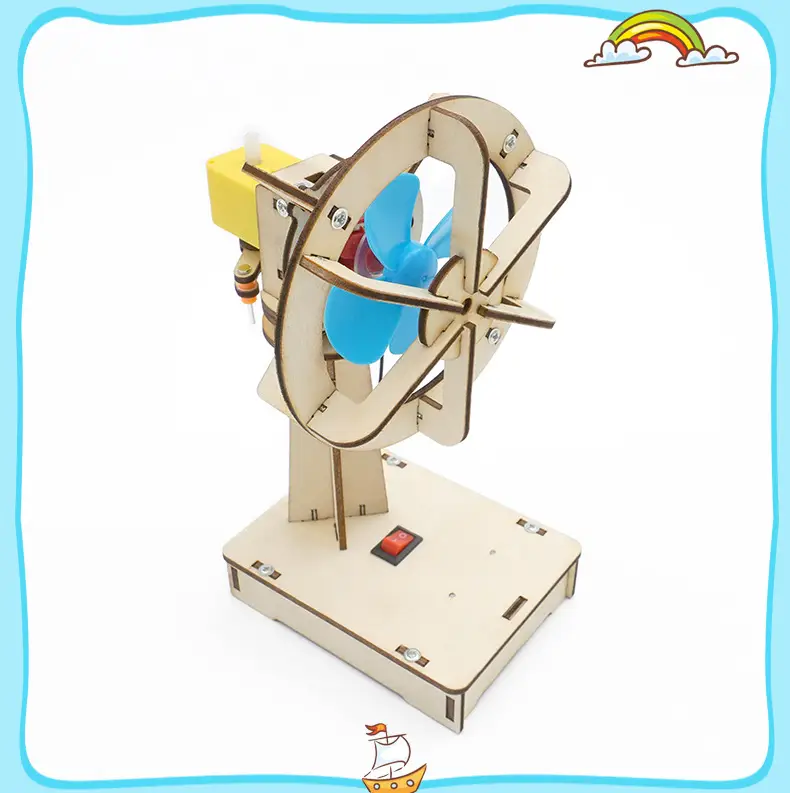 Electric Shaking Fan for Kids Science Experiment — feature 12